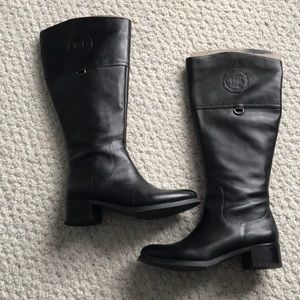 Etienne Aigner black Wide Calf boots - worn once